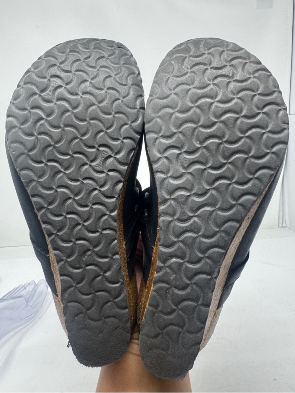 Birkenstock Papillio Dana Oiled Leather Wedges Black Size 38 - Picture 7 of 10